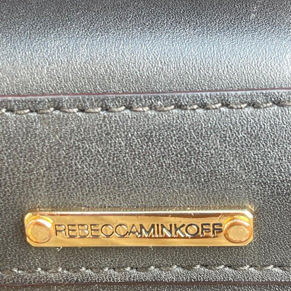 Rebecca Minkoff Craig Crossbody Camera Bucket Leather Bag in Black - Picture 5 of 7